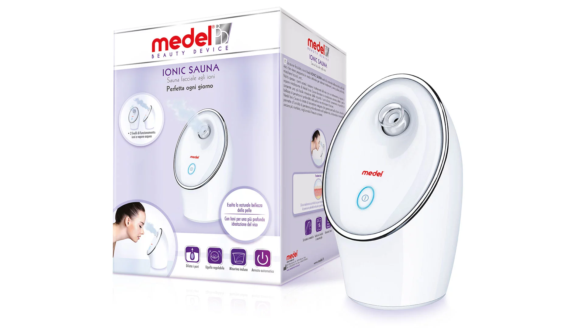 Medel Beauty Facial Atomic Sauna Device 95160